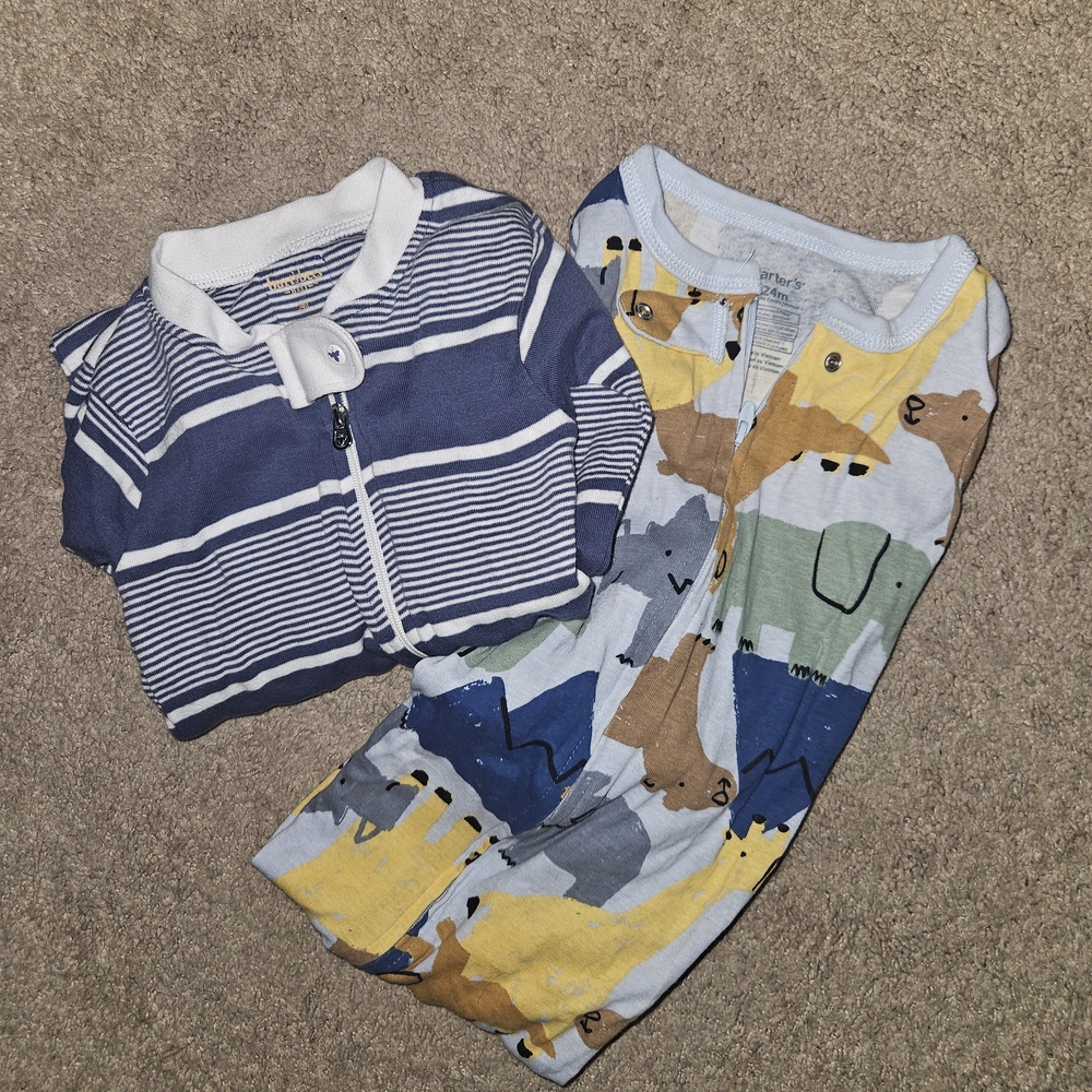 Burts Bees And Carter's Onsies, 24 Months